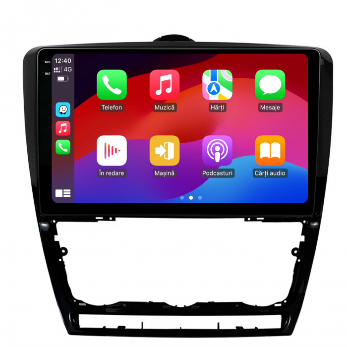 Navigatie 2K QLED Android 13 Skoda Octavia 2 | Hub64.ro [4]