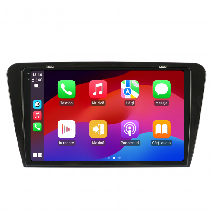 Navigatie 2K Android 13 Skoda Octavia 3 QLED | Hub64.ro [4]