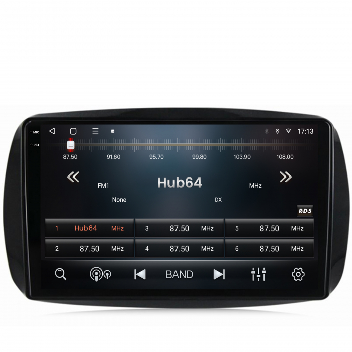Carplay SMART Fortwo 2016-Prezent 8+128GB Slot 4G | HUB64 [8]