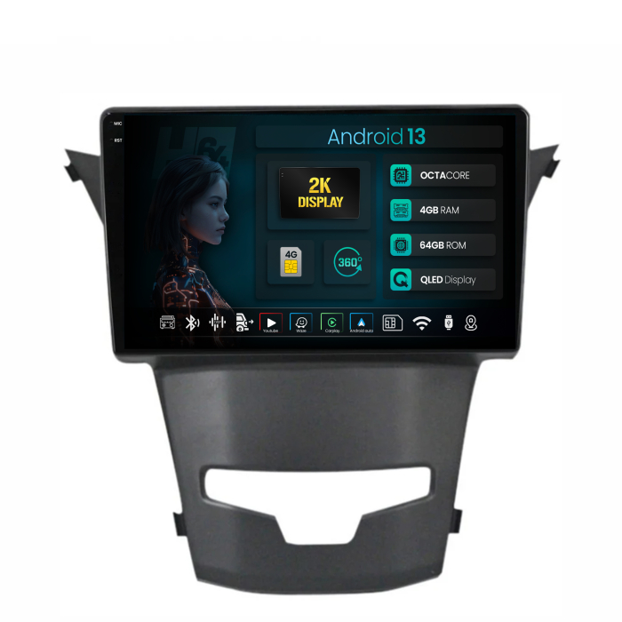 Navigatie 2K Ssangyong Korando (2013-2019) 4GB | Hub64.ro [1]