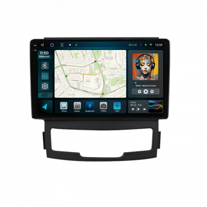 Navigatie SsangYong Korando 2010-2013 8GB | Hub64.ro [2]