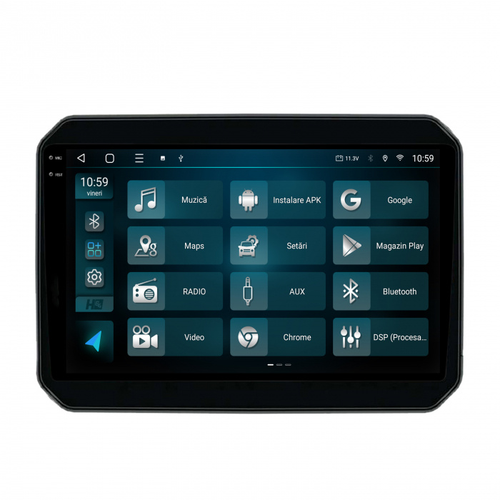 Navigatie 2K QLED Android Suzuki Ignis 2013+ 4GB | Hub64.ro [4]