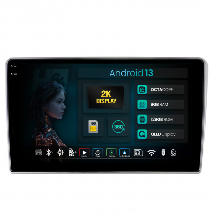 Navigatie Android Toyota Auris 2006-2012 8GB | Hub64.ro [1]