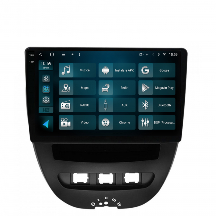 Navigatie 2K Android 13 Toyota RAV4 QLED | Hub64.ro [3]