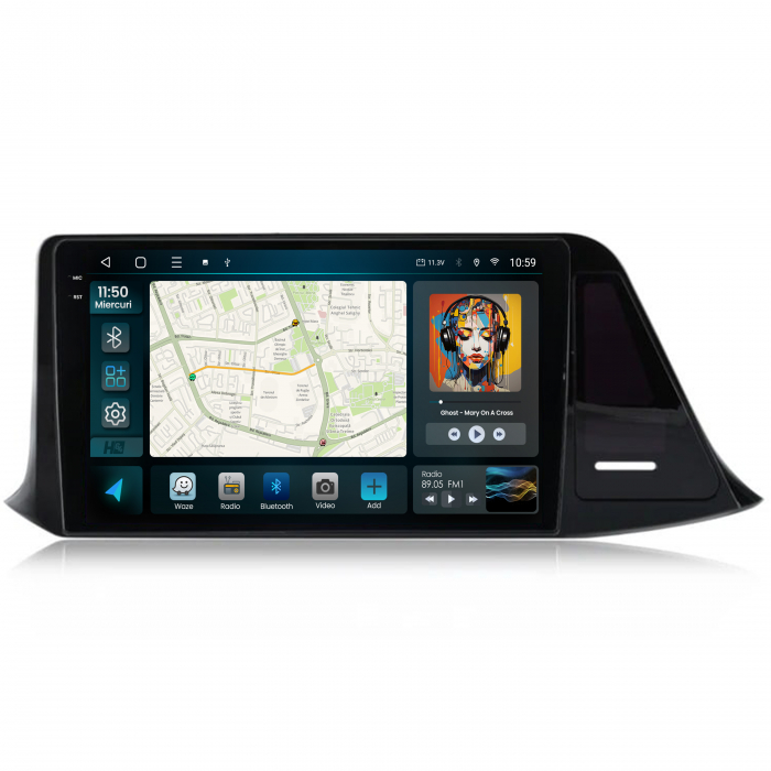 Navigatie Android 13 Toyota CHR (2016-2020) 8+128GB | Hub64.ro [2]
