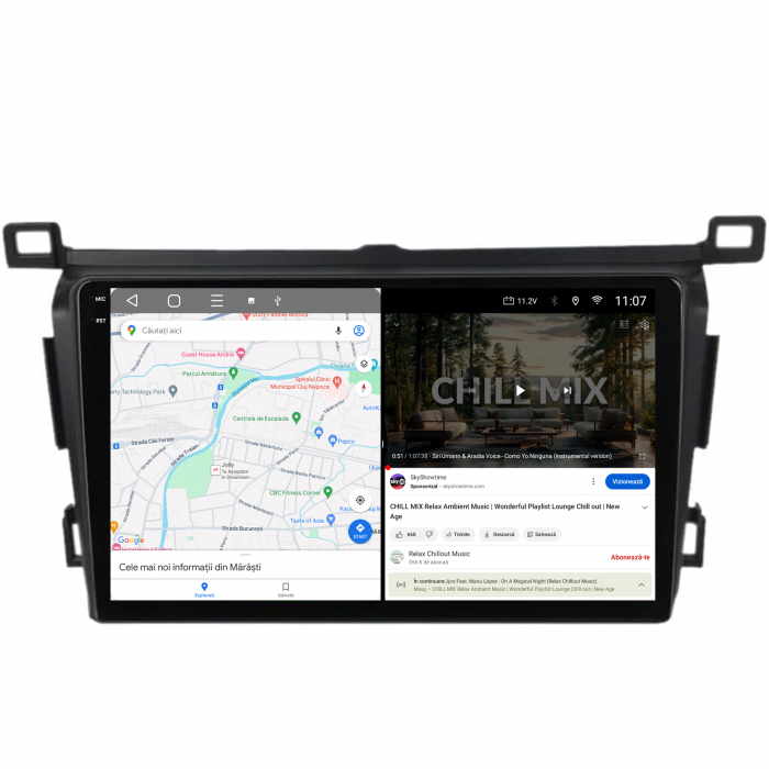 Navigatie 2K Android 13 Toyota Corolla QLED | Hub64.ro [6]