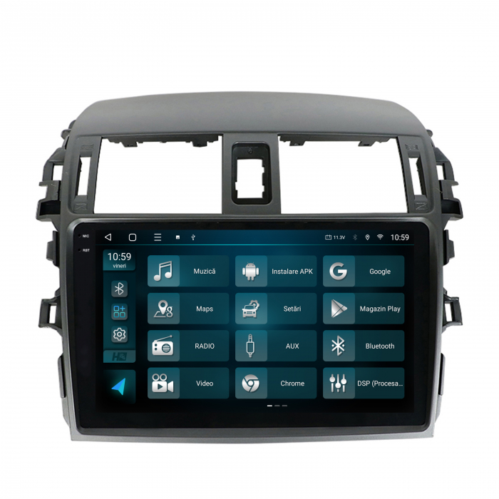 Navigatie 2K Android 13 Toyota Corolla QLED | Hub64.ro [3]