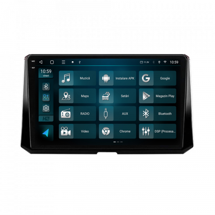 Navigatie Android 13 Toyota Corolla 8+128GB | Hub64.ro [3]