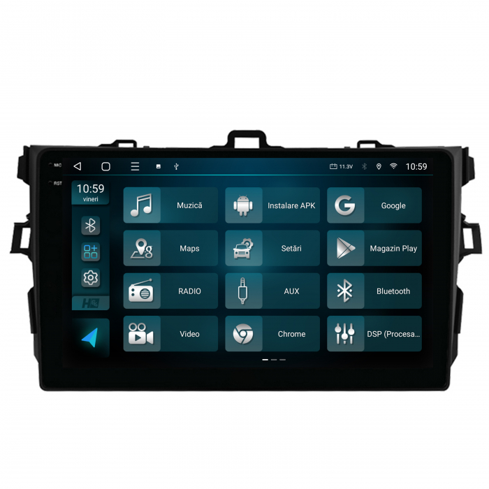 Navigatie Android 13 Toyota Corolla 8+128GB | Hub64.ro [3]