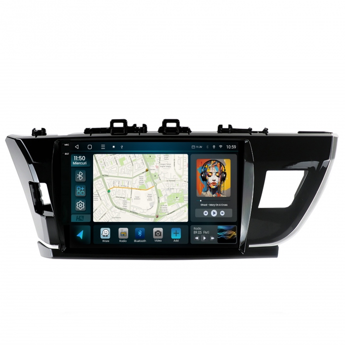 Navigatie Android Toyota Corolla 2012-2016 8GB | Hub64.ro [2]