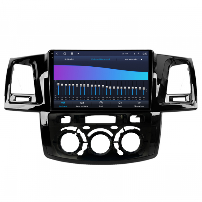 Navigatie 2K QLED Toyota Hilux Android 4GB | Hub64.ro [10]