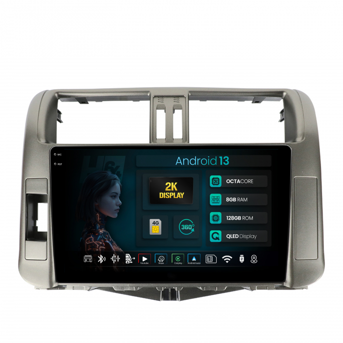 Navigatie Android 13 Land Cruiser 8+128GB | Hub64.ro [1]