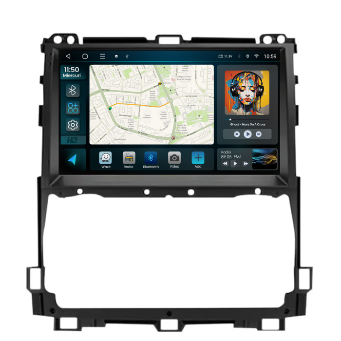 Navigatie 2K Android Toyota Prado QLED | Hub64.ro [2]