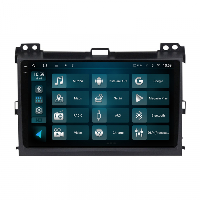 Navigatie Android 13 Toyota Prado 8+128GB | Hub64.ro [3]