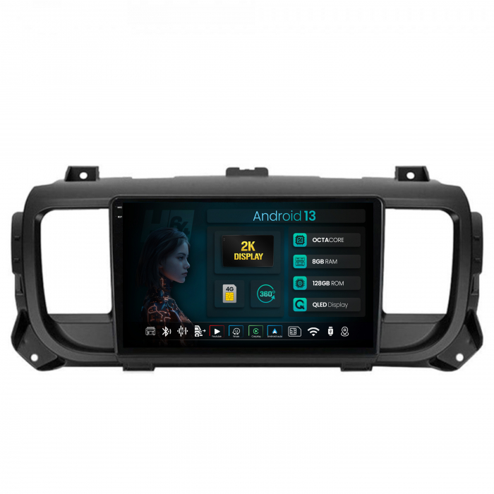 Android 13 Toyota Proace 2016+ 8+128GB | Hub64.ro [1]