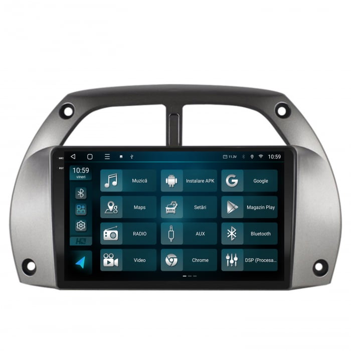 Navigatie 2K Android 13 Toyota RAV4 QLED | Hub64.ro [3]