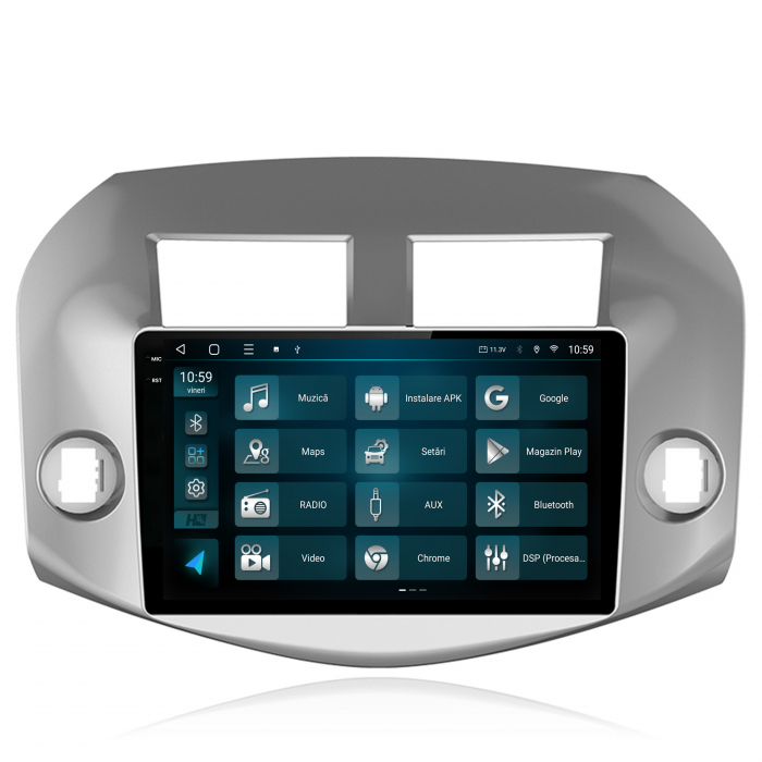 Navigatie 2K Android 13 Toyota RAV4 QLED | Hub64.ro [3]