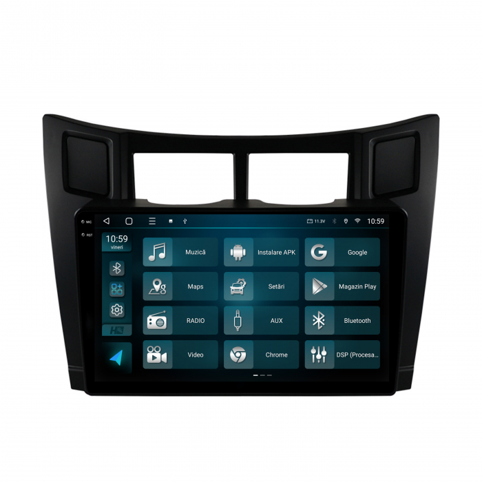 Navigatie 2K QLED Android Toyota Yaris QLED | Hub64.ro [3]