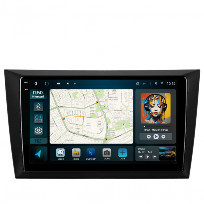 Navigatie 2K Android 13 VW Golf 6 Qled | Hub64.ro [2]