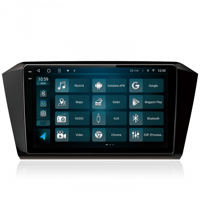 Navigatie 2K Android 13 Passat B8 QLED | Hub64.ro [3]