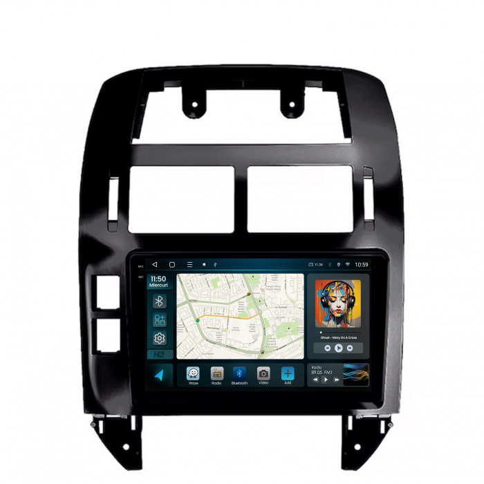 Navigatie 2K Polo 2004-2011 4G 4+64GB | Hub64.ro [2]
