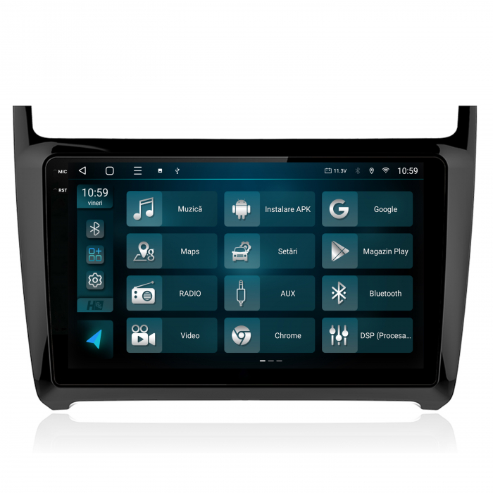 Navigatie 2K Android 13 Volkswagen Polo QLED | Hub64.ro [3]