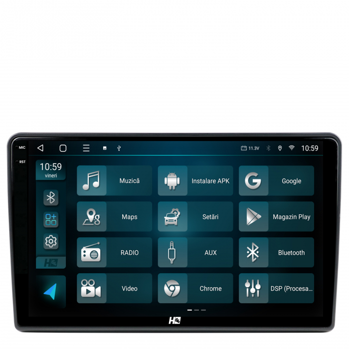 Navigatie 2K Android VW T5 Transporter / Multivan 10.1 inch 4GB | Hub64.ro [3]