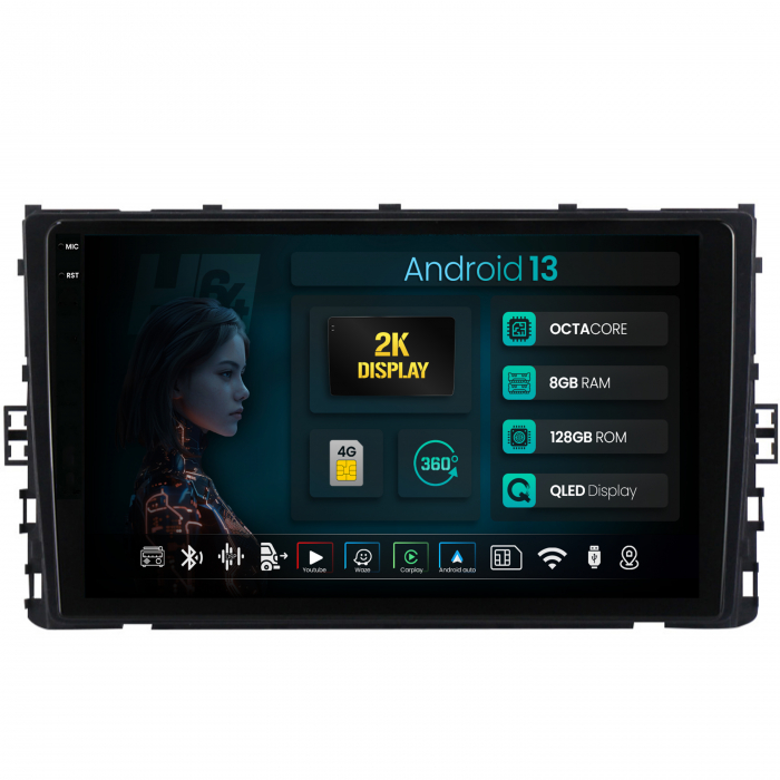 Navigatie VW Taigo (2021+)  4G 8GB 8+128GB | Hub64.ro [1]