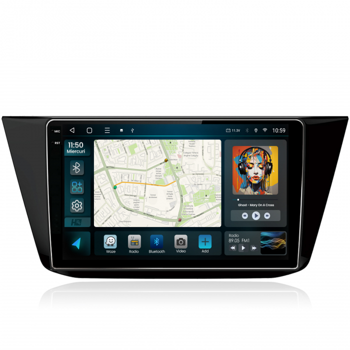 Navigatie Android VW Tiguan 2016-2020 8GB | Hub64.ro [2]