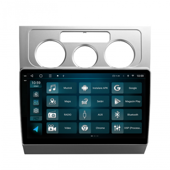 Android 13 Volkswagen Touran QLED | Hub64.ro [3]