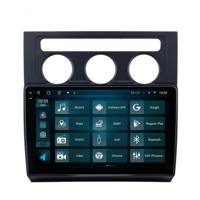 Navigatie Android 13 Volkswagen Touran 8GB | Hub64.ro [3]