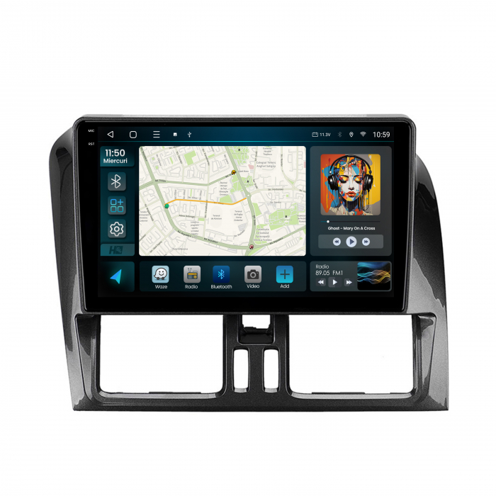 Navigatie 2K QLED Volvo XC60 2008-2013 4GB | Hub64.ro [2]