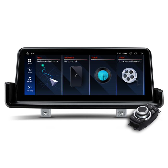 Navigatie BMW Seria 3 E90/E91/E92/E93 (2005-2012), Varianta iDrive, Android, BM-Octacore / 8GB RAM + 256GB ROM, 10.25" Inch - AD-BGBM10254ICI+AD-BGRKITBMI111 [2]