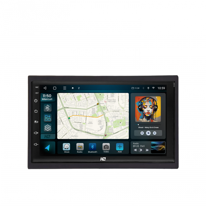 Carplay Android 13 2Din cu ecran 7inch | Hub64.ro [2]