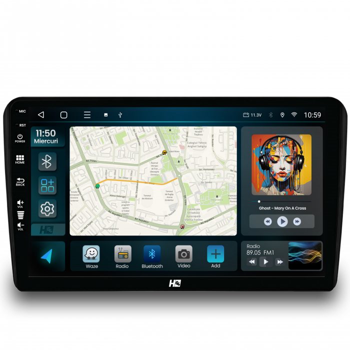 Navigatie Android 13 Audi A3/ S3/ RS3 QLED | Hub64.ro [2]