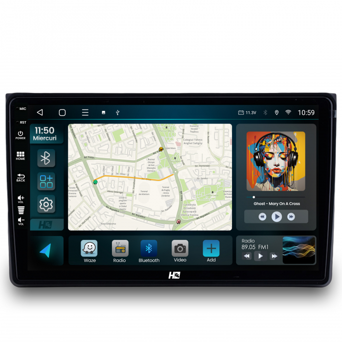 Android 13 A4(B6/B7) / Seat Exeo QLED | Hub64.ro [2]