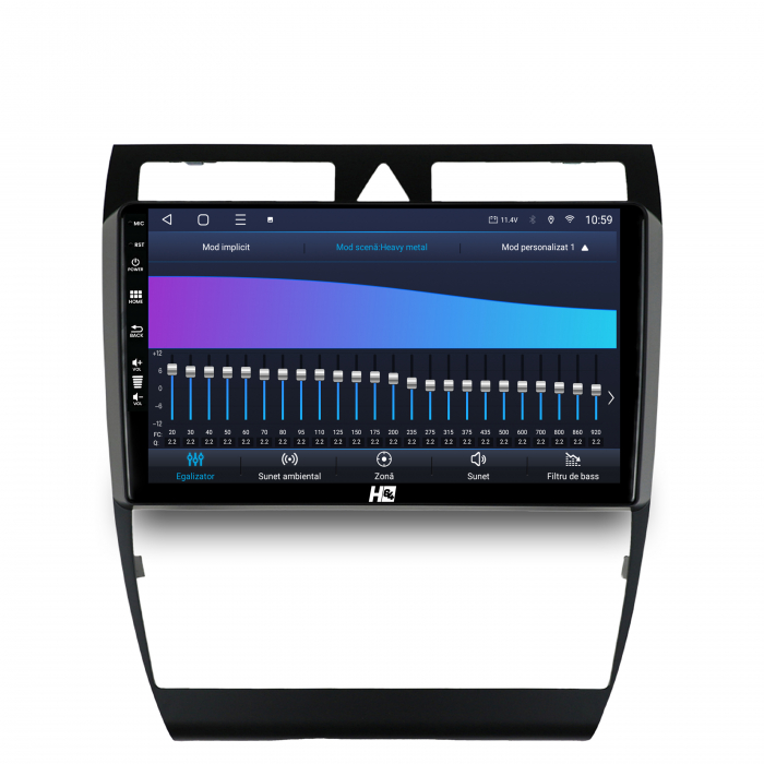 Navigatie Android 13 Audi A6 QLED 1280x720 | Hub64.ro [9]