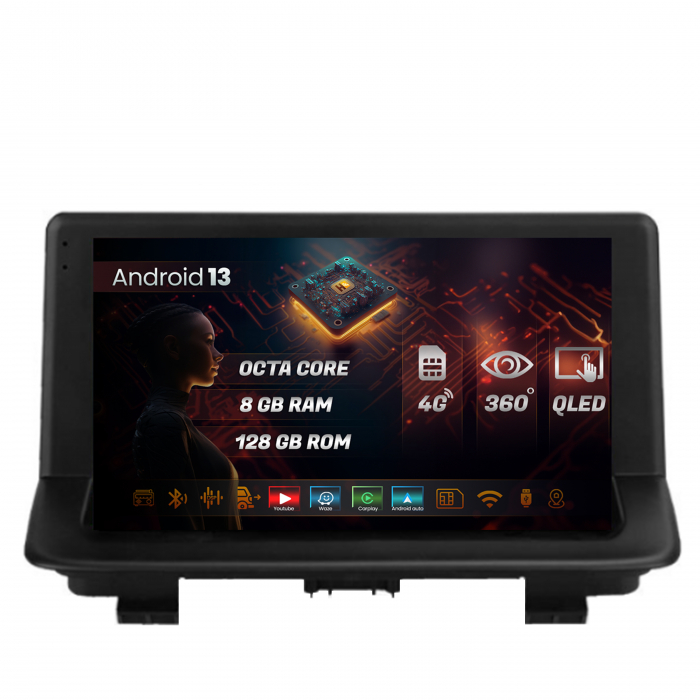 Navigatie Android 13 Audi Q3 8+128GB | Hub64.ro [1]