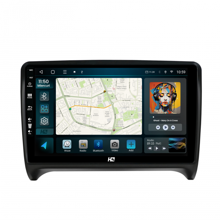 Navigatie Android 13 Audi TT 1280x720 QLED| Hub64.ro [2]