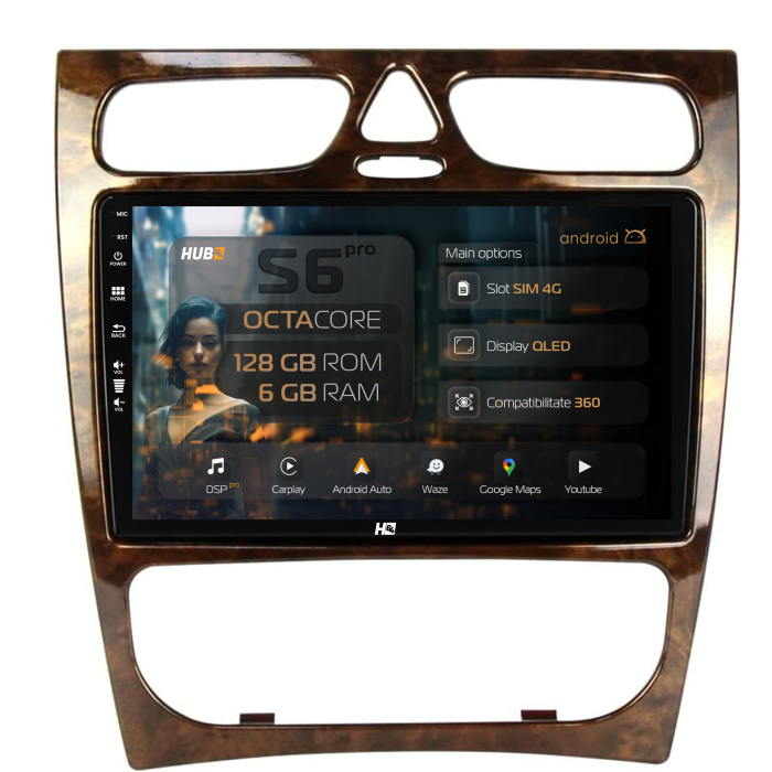 Navigatie Benz C Class (W203) (2002-2004) 4G 6GB | Hub64.ro [1]