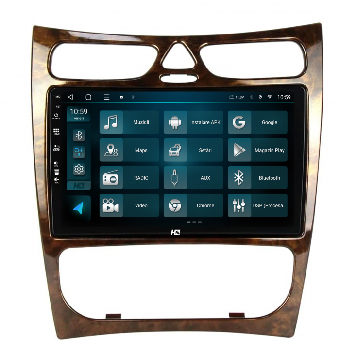 Navigatie Android 13 Benz CLK (W209) (2002-2006) 8+128GB | Hub64.ro [3]