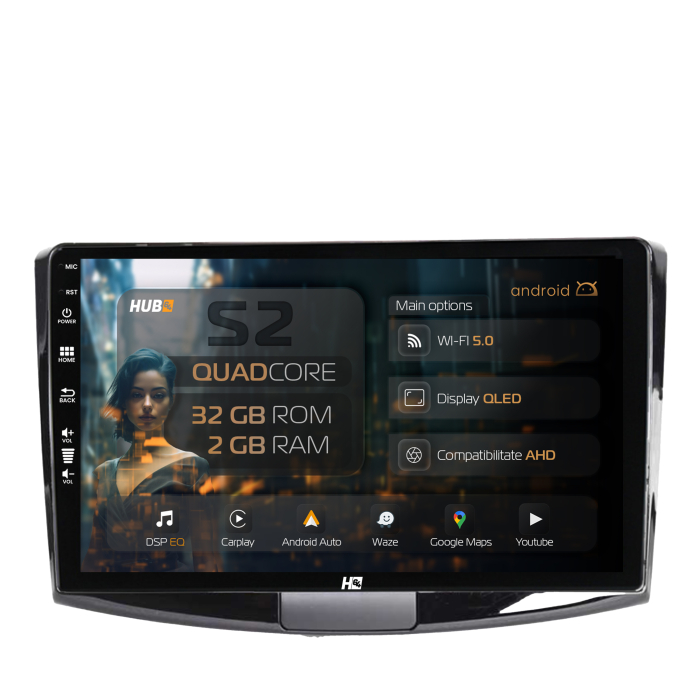Carplay Android 13 Peugeot 508 2GB | Hub64.ro [1]