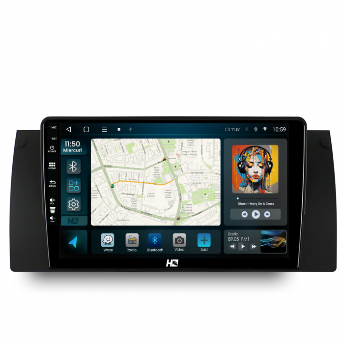 Navigatie Android 13 BMW E39/E53/E38 QLED | Hub64.ro [2]