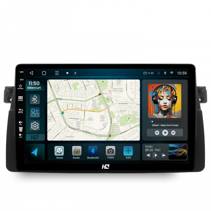 Carplay Android 13 Land Prado 2GB | Hub64.ro [2]