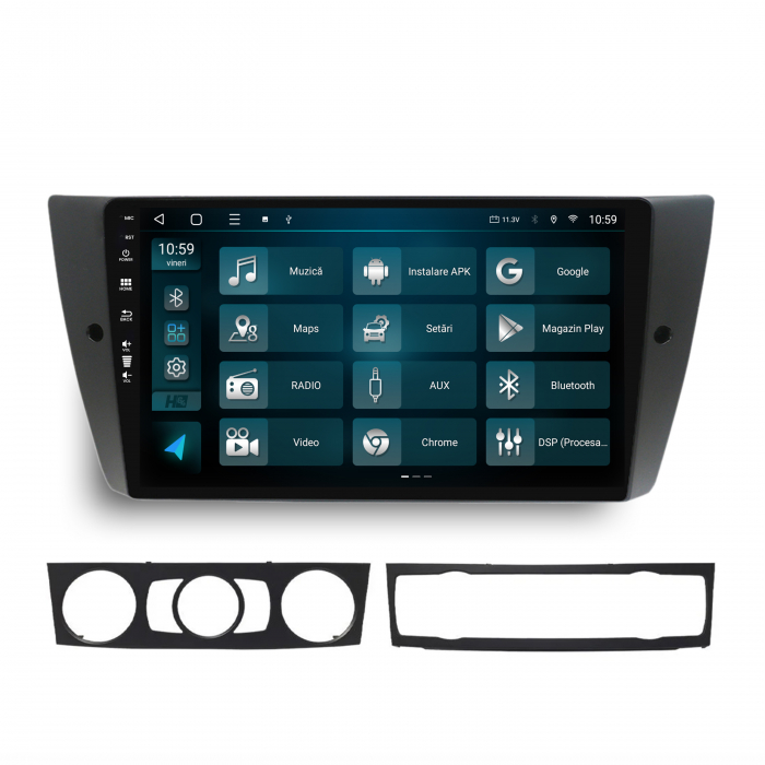 Android 13 BMW Seria 3 E90/91/92 QLED| Hub64.ro [3]