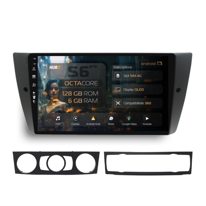 Navigatie Android 13 BMW E90/E91 4G 6GB | Hub64.ro [1]