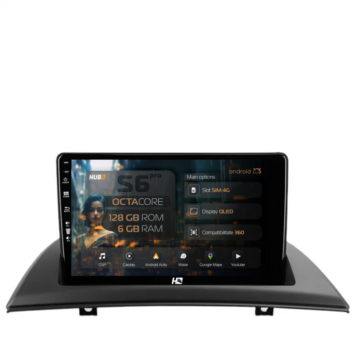Navigatie Android BMW X3 E83 4G 6GB | Hub64.ro [1]
