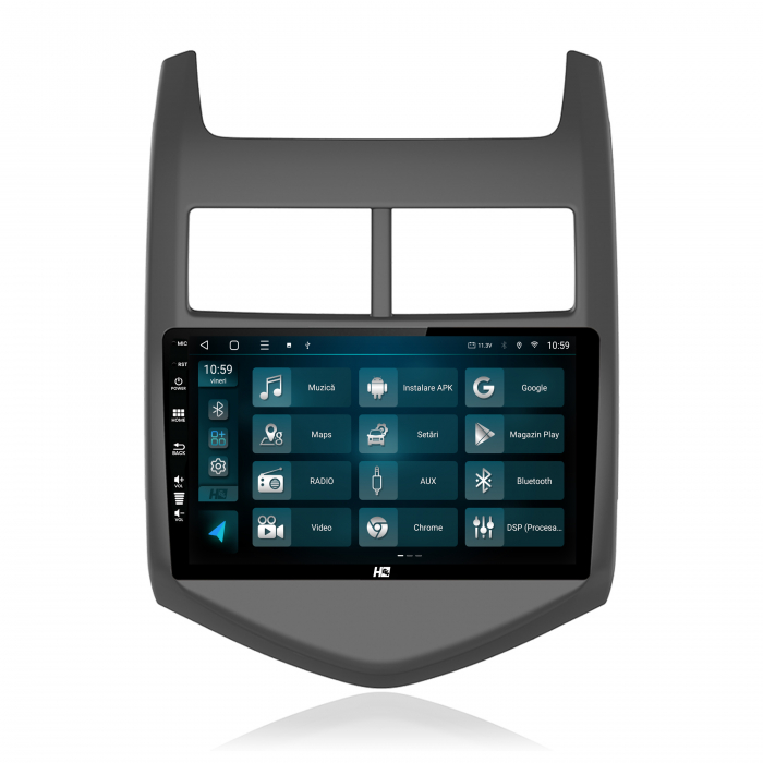 Navigatie Android 13 Chevrolet Aveo 2 QLED | Hub64.ro [3]