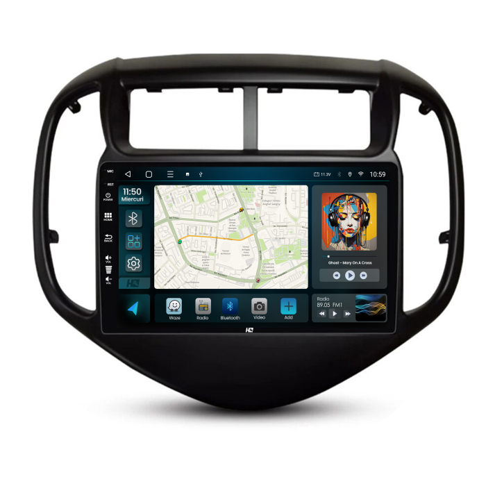 Navigatie Android 13 Aveo (2017-2021) QLED | Hub64.ro [2]