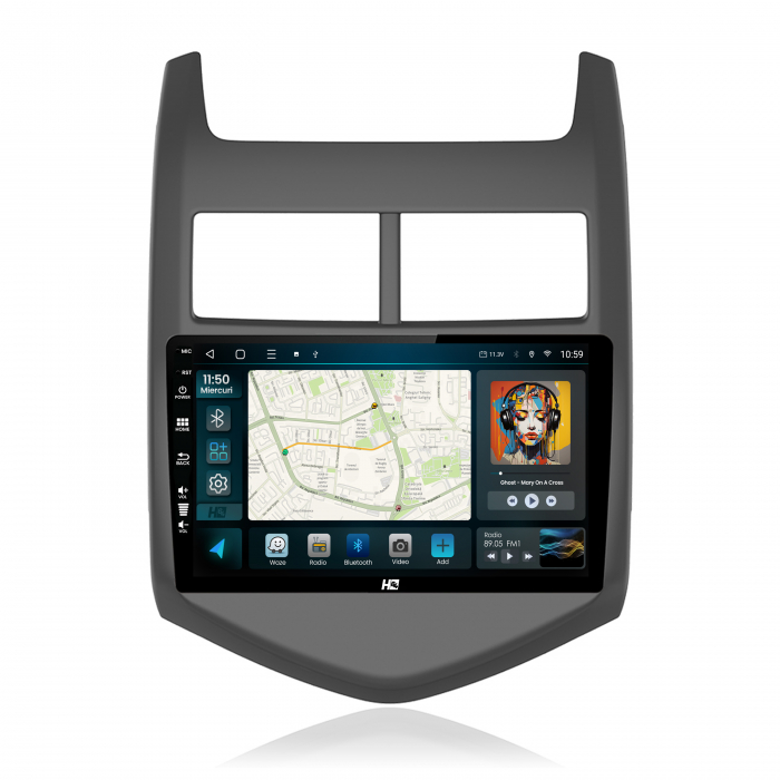 Navigatie Android 13 Chevrolet Aveo 2 8GB | Hub64.ro [2]
